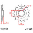 JT SPROCKETS SPROCKET FRONT 520 12T - DRIVEN Canada's Powersports 824225202489JTF326.12