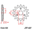 JT SPROCKETS SPROCKET FRONT 520 14T (JTF437.14) - DRIVEN Canada's Powersports 824225203745JTF437.14