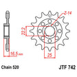 JT SPROCKETS SPROCKET FRONT 520 14T (JTF742.14) - DRIVEN Canada's Powersports 824225206890JTF742.14