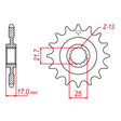 JT SPROCKETS SPROCKET FRONT 520 15T (JTF1381.15) - DRIVEN Canada's Powersports 824225207569JTF1381.15