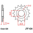 JT SPROCKETS SPROCKET FRONT 520 15T (JTF434.15) - DRIVEN Canada's Powersports 824225203660JTF434.15