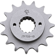 JT SPROCKETS SPROCKET FRONT 520 15T (JTF736.15) - DRIVEN Canada's Powersports 824225205688JTF736.15
