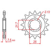 JT SPROCKETS SPROCKET FRONT 520 16T (JTF1536.16RB) - DRIVEN Canada's Powersports 824225208610JTF1536.16RB