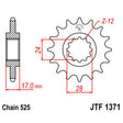 JT SPROCKETS SPROCKET FRONT 525 14T (JTF1371.14) - DRIVEN Canada's Powersports 824225200645JTF1371.14