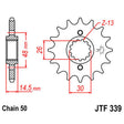 JT SPROCKETS SPROCKET FRONT 530 18T (JTF339.18) - DRIVEN Canada's Powersports 824225202793JTF339.18