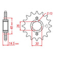 JT SPROCKETS SPROCKET FRONT 530 18T (JTF339.18RB) - DRIVEN Canada's Powersports 824225208764JTF339.18RB