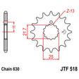 JT SPROCKETS SPROCKET FRONT 630 13T (JTF518.13) - DRIVEN Canada's Powersports 824225204261JTF518.13