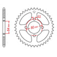 JT SPROCKETS SPROCKET REAR 420 37T (JTR834.37) - DRIVEN Canada's Powersports 824225308334JTR834.37