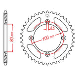 JT SPROCKETS SPROCKET REAR 420 38T (JTR1214.38) - DRIVEN Canada's Powersports 824225313277JTR1214.38