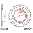 JT SPROCKETS SPROCKET REAR 420 45T (JTR1214.45) - DRIVEN Canada's Powersports 824225300130JTR1214.45