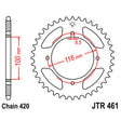JT SPROCKETS SPROCKET REAR 420 47T (JTR461.47) - DRIVEN Canada's Powersports 824225304350JTR461.47