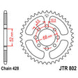 JT SPROCKETS SPROCKET REAR 428 34T (JTR802.34) - DRIVEN Canada's Powersports 824225306590JTR802.34