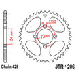 JT SPROCKETS SPROCKET REAR 428 42T (JTR1206.42) - DRIVEN Canada's Powersports 824225310368JTR1206.42