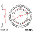 JT SPROCKETS SPROCKET REAR 428 48T (JTR1847.48) - DRIVEN Canada's Powersports 824225311709JTR1847.48