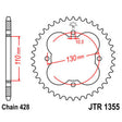 JT SPROCKETS SPROCKET REAR 428 50T (JTR1355.50) - DRIVEN Canada's Powersports 824225300772JTR1355.50