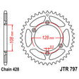 JT SPROCKETS SPROCKET REAR 428 57T (JTR797.57) - DRIVEN Canada's Powersports 824225311389JTR797.57