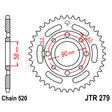 JT SPROCKETS SPROCKET REAR 520 38T (JTR279.38) - DRIVEN Canada's Powersports 824225303759JTR279.38