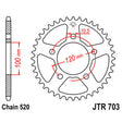 JT SPROCKETS SPROCKET REAR 520 47T (JTR703.47) - DRIVEN Canada's Powersports 824225311358JTR703.47