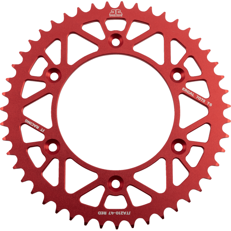 JT SPROCKETS SPROCKET REAR 520 47T - DRIVEN Canada's Powersports 824225407235JTA210.47RED