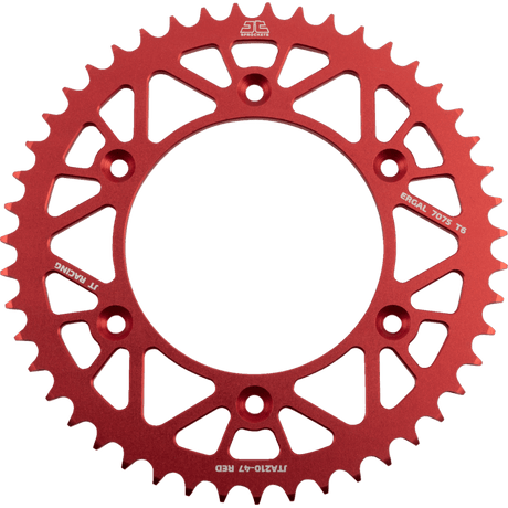 JT SPROCKETS SPROCKET REAR 520 47T - DRIVEN Canada's Powersports 824225407235JTA210.47RED