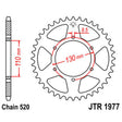JT SPROCKETS SPROCKET REAR 520 48T (JTR1977.48) - DRIVEN Canada's Powersports 824225301878JTR1977.48