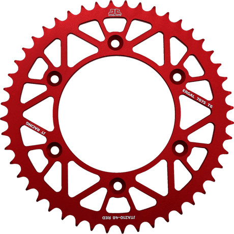 JT SPROCKETS SPROCKET REAR 520 48T - DRIVEN Canada's Powersports 824225407242JTA210.48RED