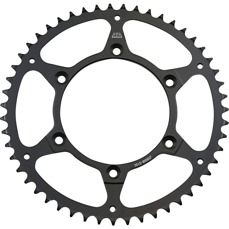 JT SPROCKETS SPROCKET REAR 520 51T (JTR808.51SC) - DRIVEN Canada's Powersports 824225315691JTR808.51SC