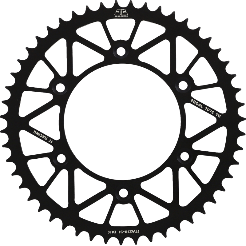 JT SPROCKETS SPROCKET REAR 520 51T - DRIVEN Canada's Powersports 824225405903JTA210.51BLK