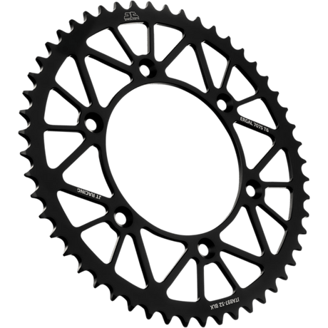 JT SPROCKETS SPROCKET REAR 520 52T (JTA897.52BLK) - DRIVEN Canada's Powersports 824225406337JTA897.52BLK