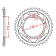 JT SPROCKETS SPROCKET REAR 525 41T (JTR1877.41) - DRIVEN Canada's Powersports 824225313383JTR1877.41