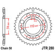 JT SPROCKETS SPROCKET REAR 530 33T (JTR280.33) - DRIVEN Canada's Powersports 824225303827JTR280.33