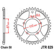 JT SPROCKETS SPROCKET REAR 530 42T (JTR829.42) - DRIVEN Canada's Powersports 824225307924JTR829.42