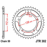 JT SPROCKETS SPROCKET REAR 530 43T (JTR302.43) - DRIVEN Canada's Powersports 824225304039JTR302.43