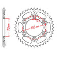 JT SPROCKETS SPROCKET REAR 530 43T (JTR766.43) - DRIVEN Canada's Powersports 824225316056JTR766.43