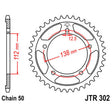 JT SPROCKETS SPROCKET REAR 530 45T (JTR302.45) - DRIVEN Canada's Powersports 824225304053JTR302.45