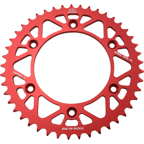 JT SPROCKETS SPROCKET RL 45T HON - DRIVEN Canada's Powersports 824225407204JTA210.45RED