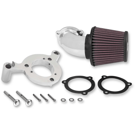 K & N INTAKE KIT POLISHED HD (63 - 1131P) - DRIVEN Canada's Powersports 02484436234663 - 1131P