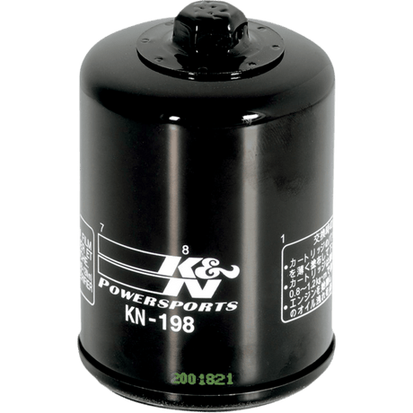 K & N OIL FILTER KN - 198 (HF198) - DRIVEN Canada's Powersports 024844182081KN - 198