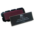 K & N PERFORMANCE AIR FILTER (HA - 1596) - DRIVEN Canada's Powersports 024844032416HA - 1596