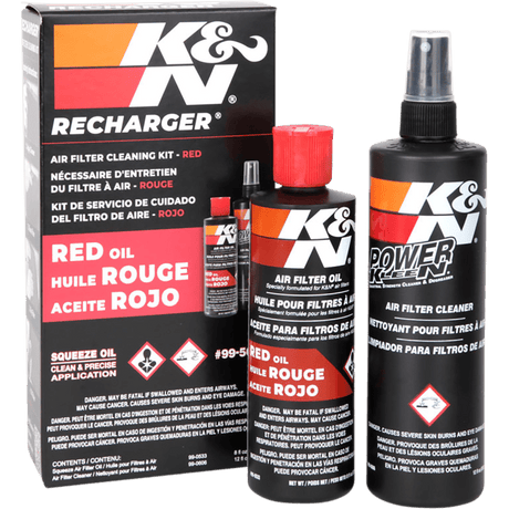 K & N RECHARGER FILTER CARE SERVICE KIT (SQUEEZE BOTTLE) (99 - 5050) - DRIVEN Canada's Powersports 02484402024699 - 5050