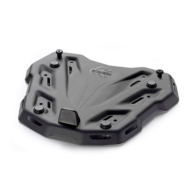 KAPPA ANODIZED BLACK ALUMINIUM TREKKER RACK MONOKEY PLATE - DRIVEN Canada's Powersports 8029871152702KM9B