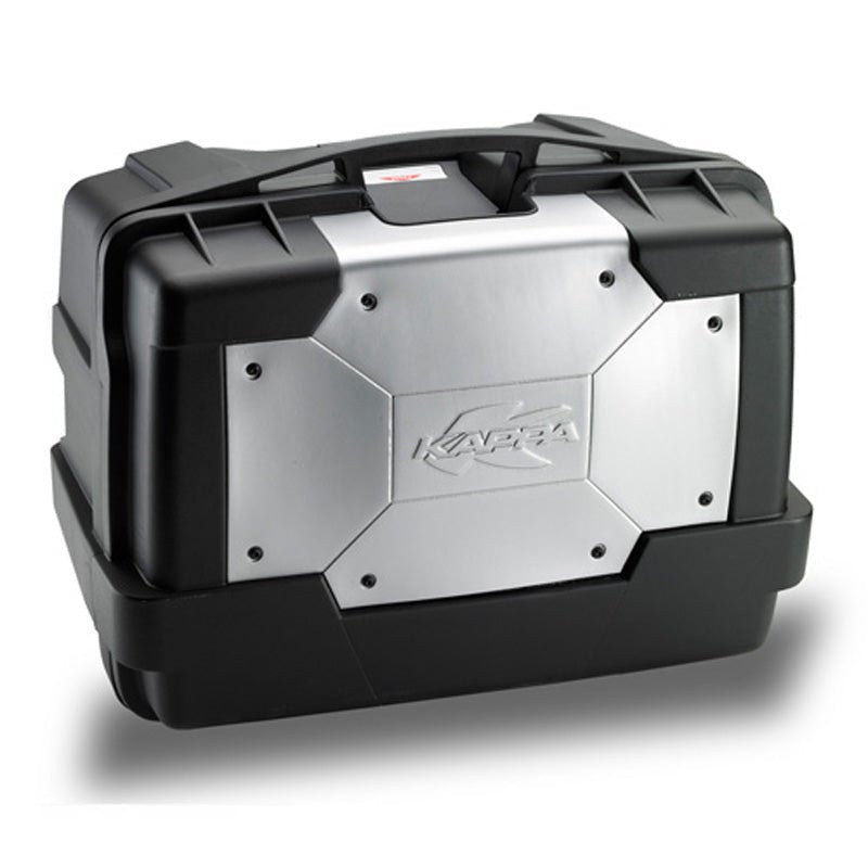 KAPPA KGR46 GARDA MONOKEY BLACK/ALUMINIUM 46L/2PCS (KGR46PACK2) - DRIVEN Canada's Powersports 8029871085529KGR46PACK2