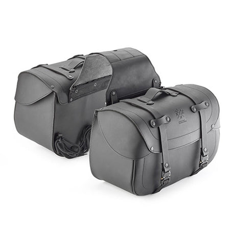 KAPPA KMLW01 CAFÉ RACER 28L SIDE BAGS - DRIVEN Canada's Powersports 8029871164507KMLW01