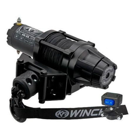 KFI 2500LB ASSAULT SYNTHETIC CABLE WINCH (AS - 25) - DRIVEN Canada's Powersports 705105573069AS - 25