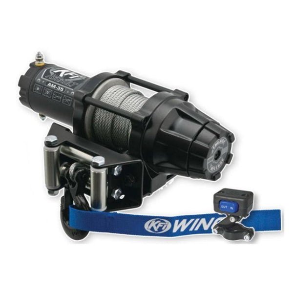 KFI 3500LB ASSAULT STEEL CABLE WINCH (AM - 35) - DRIVEN Canada's Powersports 748252668899AM - 35