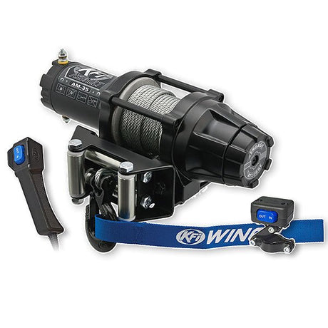 KFI 3500LB ASSAULT STEEL CABLE WINCH (AM - 35) - DRIVEN Canada's Powersports 748252668899AM - 35