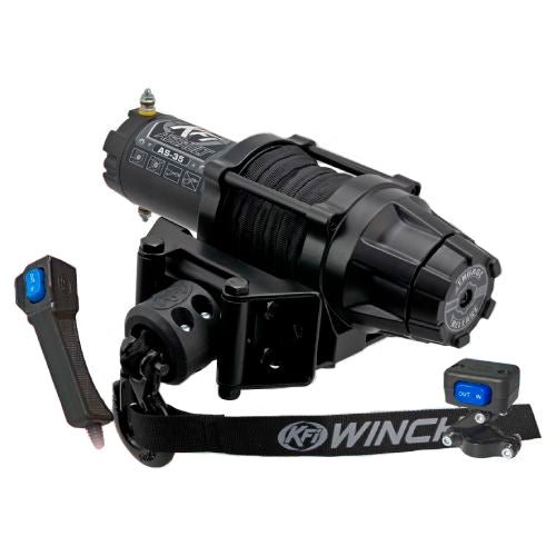 KFI 3500LB ASSAULT SYNTHETIC CABLE WINCH (AS - 35) - DRIVEN Canada's Powersports 748252669292AS - 35
