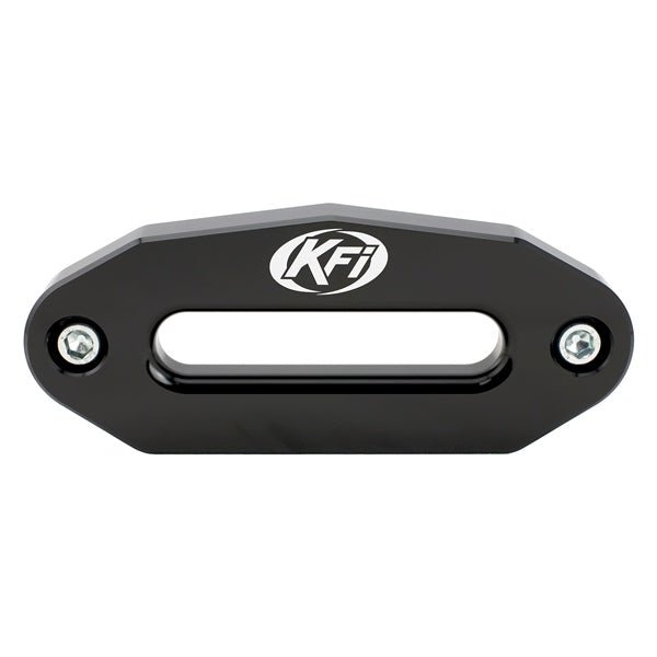KFI ANODIZED BLACK ALUMINIUM WIDE HAWSE FAIRLEAD - DRIVEN Canada's Powersports 748252655394UTV - HAW - BLK
