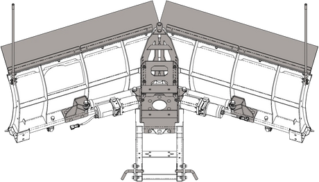 KFI CENTER PIVOT V - PLOW KT (106180 - CP) - DRIVEN Canada's Powersports 691835798233106180 - CP