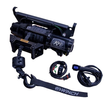 KFI Plug - N - Play 5000lb Synthetic Winch - DRIVEN Canada's Powersports 691835792934ASPR-50